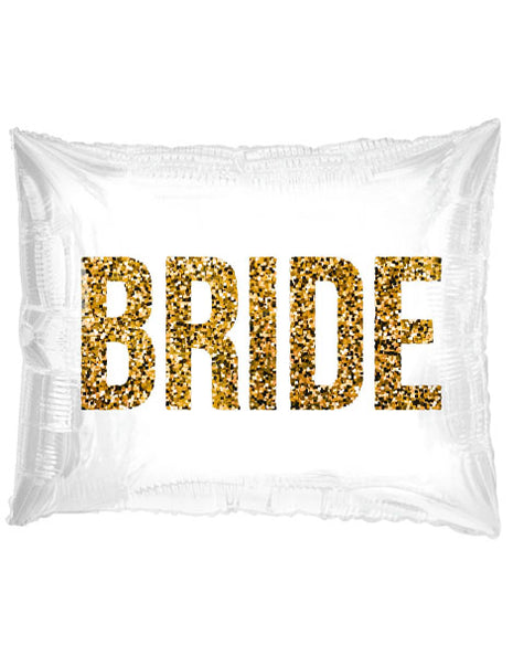 22in Tuftex 24K Karat Gold Bride Balloon