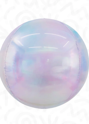 22in DecoChamp Iridescent Shpere Balloon - Joker Party Supply