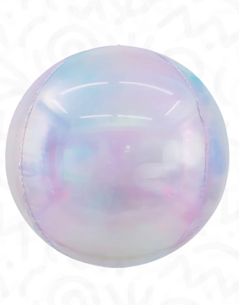 32in DecoChamp Iridescent Shpere Balloon - Joker Party Supply