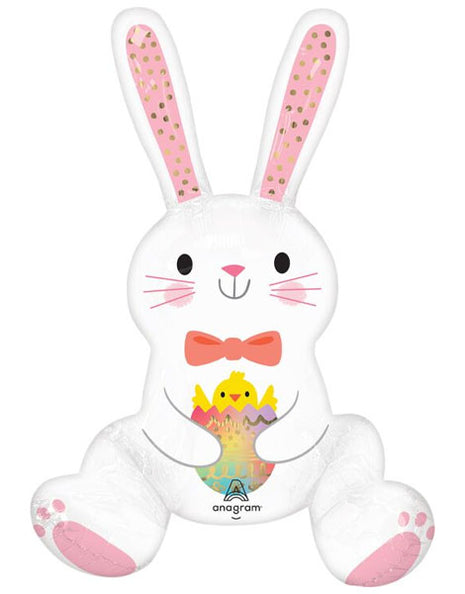 23in Anagram Air-Fill Bunny Love Balloon