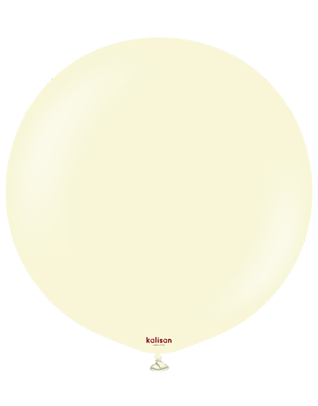 24in Kalisan Macaron Pale Yellow 2Ct - Joker Party Supply