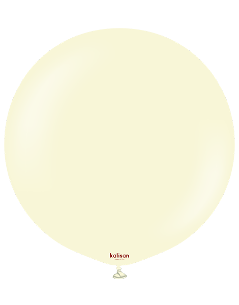 24in Kalisan Macaron Pale Yellow 2Ct - Joker Party Supply