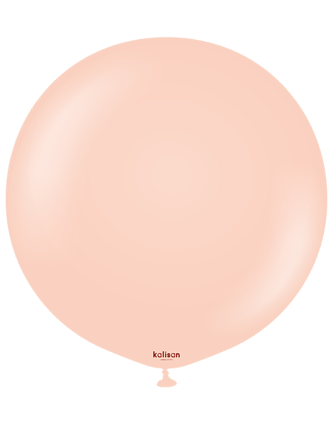 36in Kalisan Macaron Salmon 2Ct - Joker Party Supply