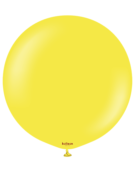 36in Kalisan Standard Yellow 2Ct - Joker Party Supply