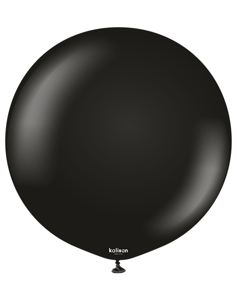 36in Kalisan Standard Black 2Ct - Joker Party Supply