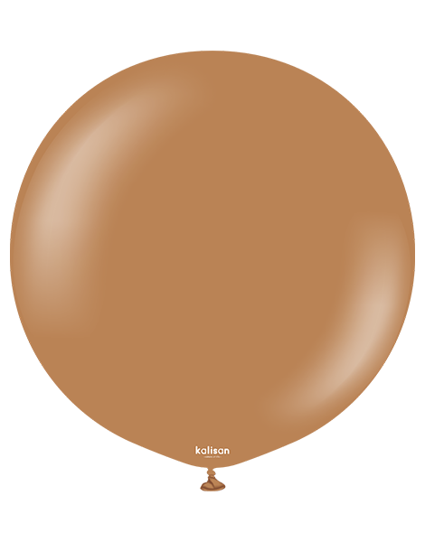 36in Kalisan Standard Caramel Brown 2Ct - Joker Party Supply