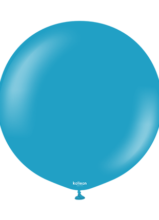 24in Kalisan Retro Deep Blue 2Ct - Joker Party Supply