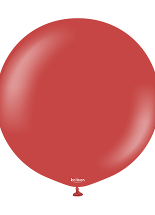 36in Kalisan Standard Deep Red 2Ct - Joker Party Supply