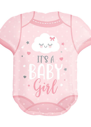 24in Anagram Baby Girl Onesie Balloon