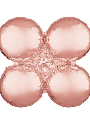 24in Anagram Large Rose Gold Magic Arch Balloon