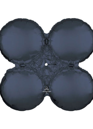 24in Anagram Large Satin True Navy Magic Arch Balloon