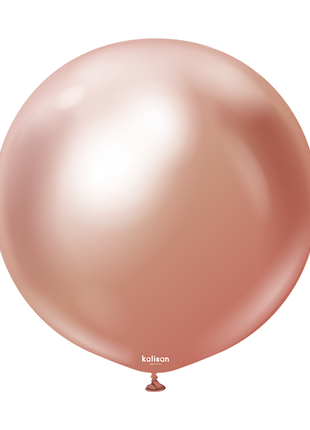 24in Kalisan Mirror Rose Gold 2Ct - Joker Party Supply
