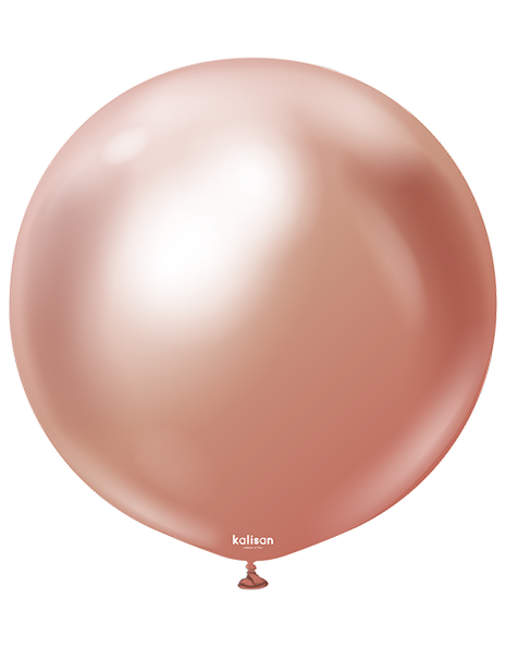 24in Kalisan Mirror Rose Gold 2Ct - Joker Party Supply