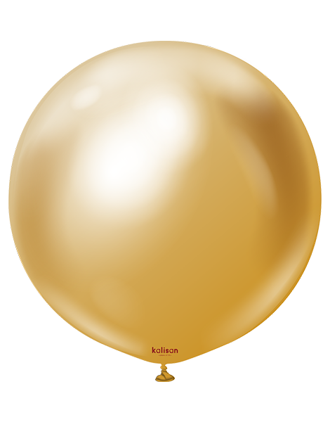 36in Kalisan Mirror Gold 2Ct - Joker Party Supply