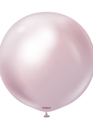 24in Kalisan Mirror Pink Gold 2Ct - Joker Party Supply