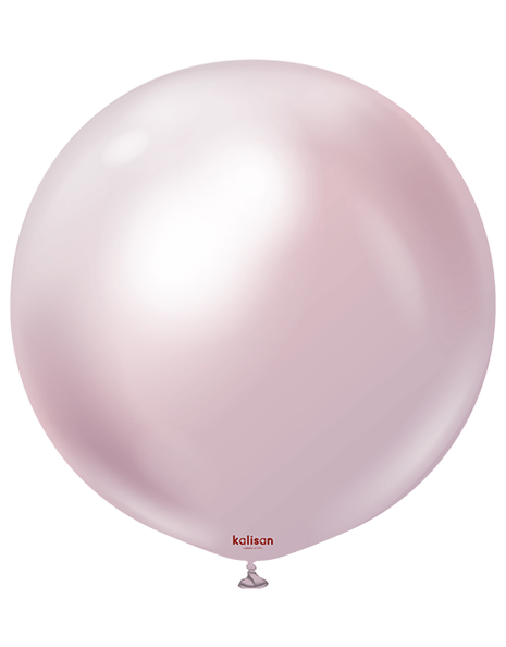 24in Kalisan Mirror Pink Gold 2Ct - Joker Party Supply