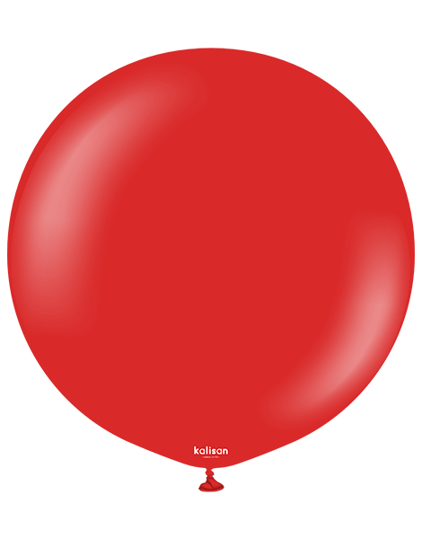 36in Kalisan Standard Red 2Ct - Joker Party Supply