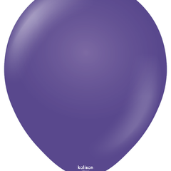 5in Kalisan Standard Violet 100Ct - Joker Party Supply