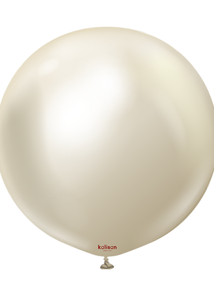 24in Kalisan Mirror White Gold 2Ct - Joker Party Supply