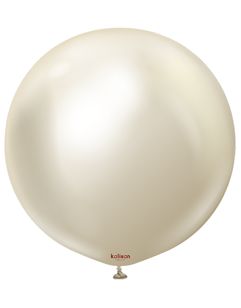 36in Kalisan Mirror White Gold 2Ct - Joker Party Supply