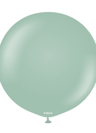 24in Kalisan Retro Winter Green 2Ct - Joker Party Supply