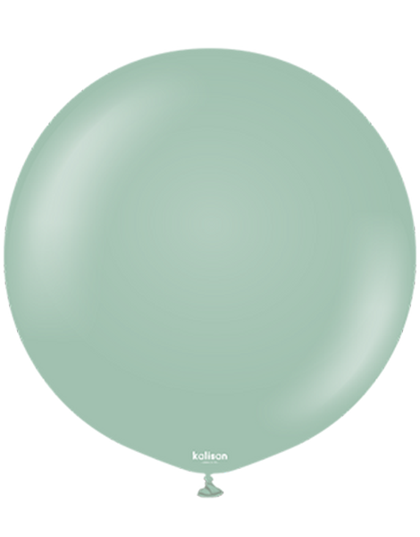 36in Kalisan Retro Winter Green 2Ct - Joker Party Supply