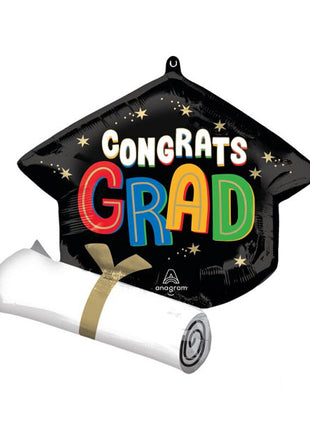 25in Anagram Bright Future Congrats Grad Balloon