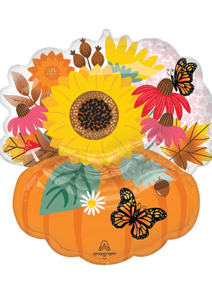 25in Anagram Harvest Bouquet Balloon