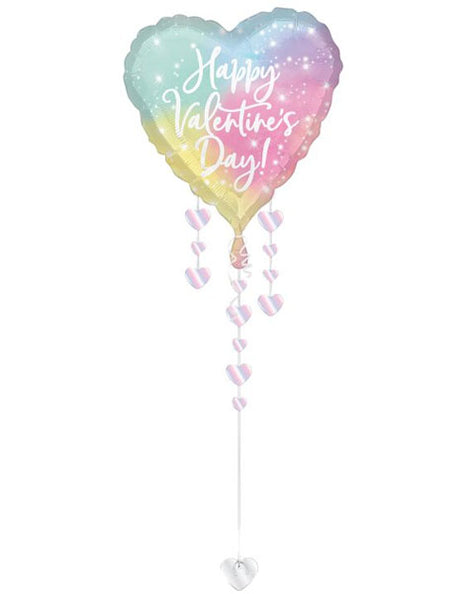 25in Anagram Luminous Valentine Balloon