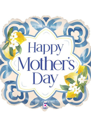 25in Anagram Mothers Day Mediterranean Tile Balloon