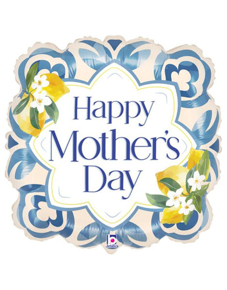 25in Anagram Mothers Day Mediterranean Tile Balloon