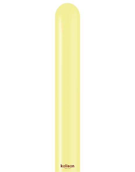 260 Kalisan Macaron Yellow 100Ct - Joker Party Supply