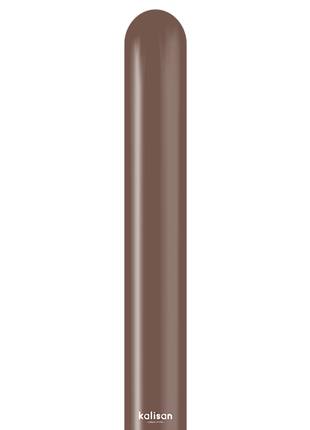 260 Kalisan Standard Chocolate Browm 100Ct - Joker Party Supply