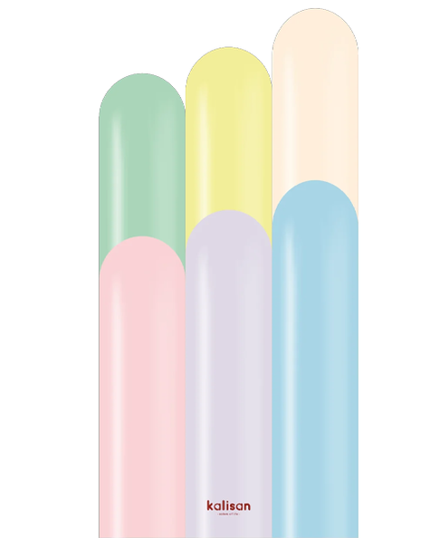 260 Kalisan Macaron Assorted 100Ct - Joker Party Supply