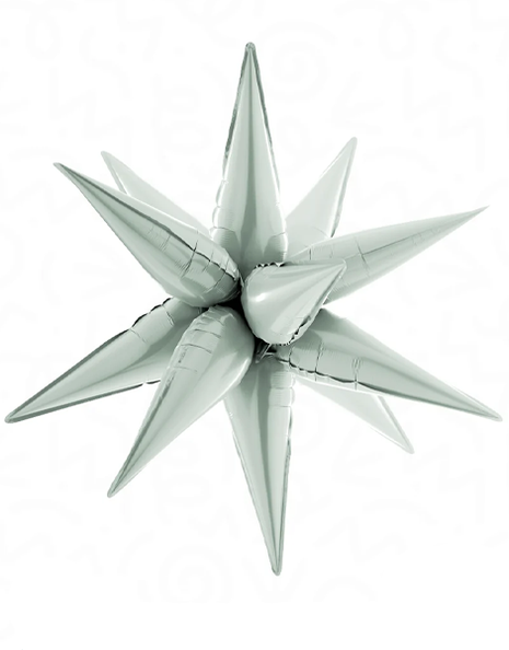 26in DecoChamp Eucalyptus Starburst Balloon - Joker Party Supply