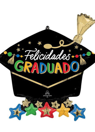 26in Anagram Grad Party Felicidades Graduado Balloon
