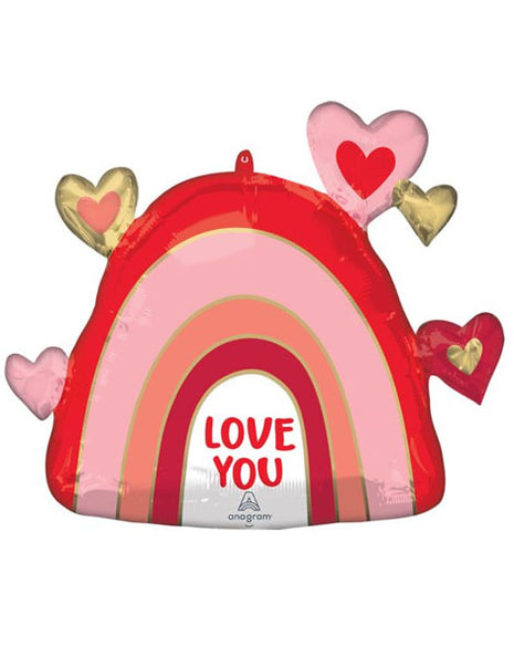 26in Anagram Love Rainbow Balloon