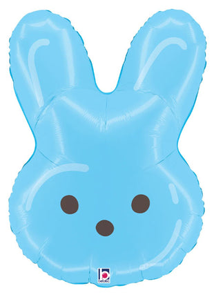 26in Betallic Blue Sweet Bunny Balloon