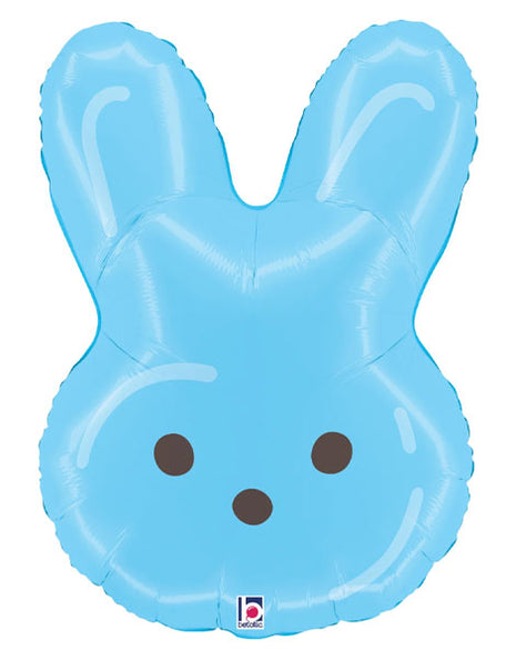 26in Betallic Blue Sweet Bunny Balloon