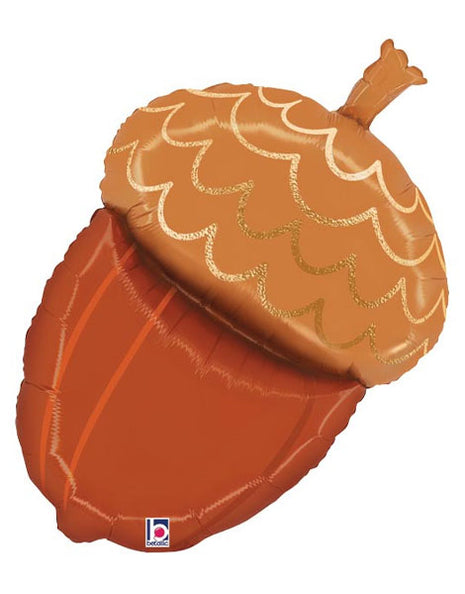 26in Betallic Elegant Acorn Balloon