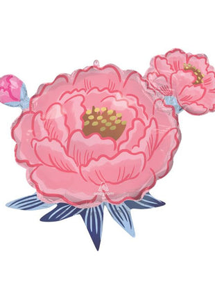 27in Anagram Satin Peony Garden Balloon