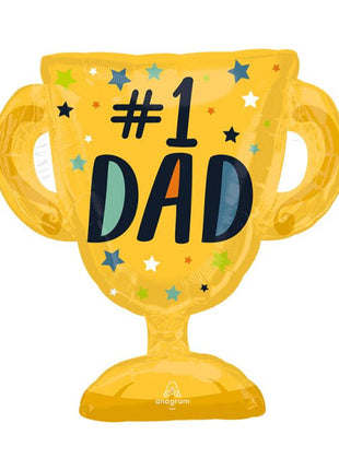 27in Anagram #1 Dad Trophy Balloon