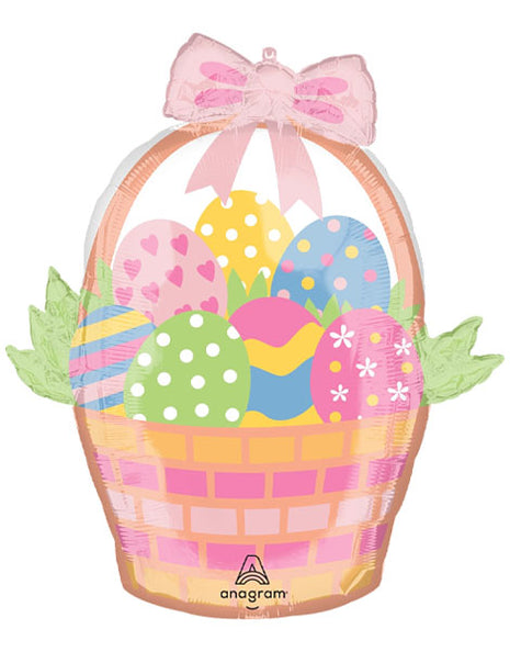 28in Anagram Easter Egg Basket Balloon