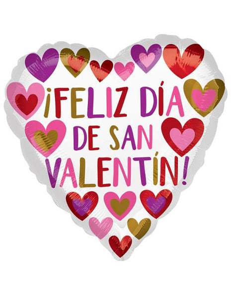 28in Anagram Feilz Dia San Valentin Balloon
