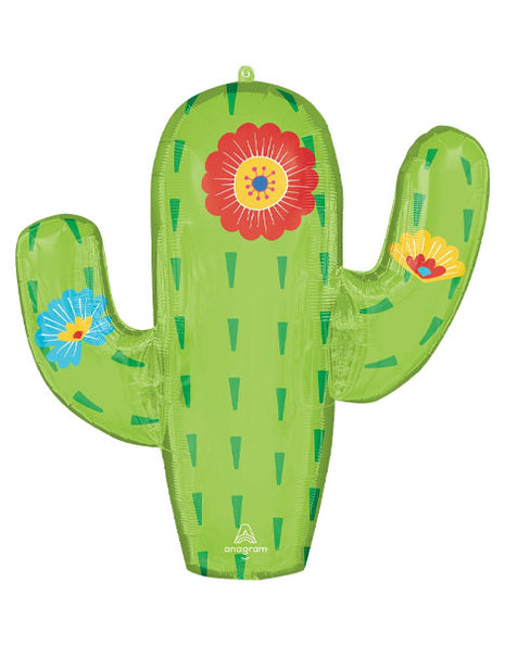 28in Anagram Fiesta Cactus Balloon