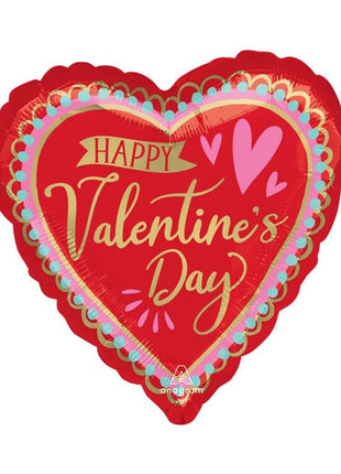 28in Anagram Happy Valentine's Day Artistic Affection Balloon