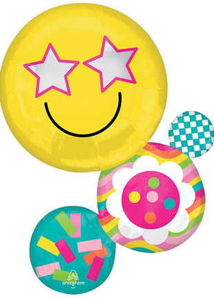 28in Anagram Happy Vibes Balloon