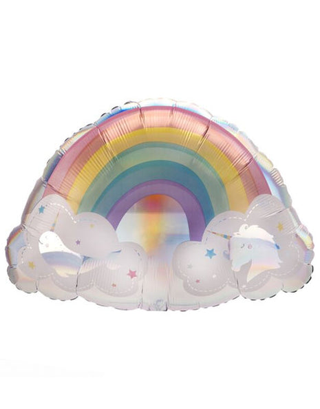 28in Anagram Magical Rainbow Holographic Balloon