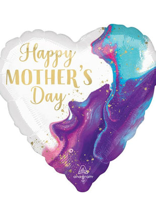 28in Anagram Mother's Day Alluring Marble Balloon