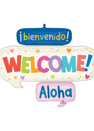 28in Anagram Welcome Balloon